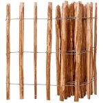 Vidaxl clture  piquets bois de noisetier 90x500 cm 43137