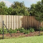 Vidaxl cl�ture en treillis m�tallique panneau de cl�ture d�coratif barri�re de protection jardin patio ...
