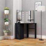 Vidaxl coiffeuse dangle avec led table de maquillage table cosmétique meuble de chambre à coucher maison ... Vidaxl coiffeuse dangle avec led table de maquillage table cosmétique meuble de chambre à coucher maison ...