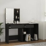 Vidaxl coiffeuse à led avec armoire noir bois dingénierie coiffeuse avec miroir coiffeuse avec lumières ... Vidaxl coiffeuse à led avec armoire noir bois dingénierie coiffeuse avec miroir coiffeuse avec lumières ...