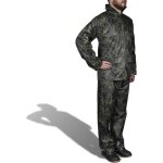 Vidaxl combinaison de pluie avec capuche 2 pcs hommes camouflage l