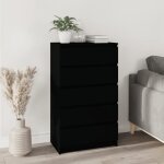 Vidaxl commode buffet avec 5 tiroirs armoire de rangement meuble de salle de séjour chambre à coucher ... Vidaxl commode buffet avec 5 tiroirs armoire de rangement meuble de salle de séjour chambre à coucher ...