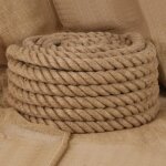 Vidaxl corde de jute 5 m de long 36 mm d�paisseur 153772