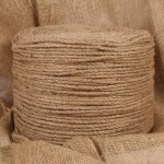 Vidaxl corde de jute corde de chanvre ficelle de jute corde demballage pour d�coration bricolage jardinage ...