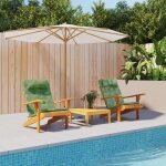 Vidaxl coussins de chaise adirondack lot de 2 mod�le de feuille 361849