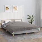 Vidaxl couverture lestée avec housse gris 200x225 cm 9 kg tissu 350834 Vidaxl couverture lestée avec housse gris 200x225 cm 9 kg tissu 350834