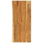 Vidaxl dessus de meuble - lavabo de salle de bain acacia 114x52x38 cm 286324