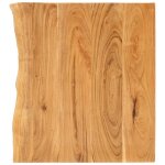 Vidaxl dessus de meuble - lavabo de salle de bain acacia 58x52x38 cm 286318
