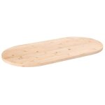 Vidaxl dessus de table 110x55x25 cm bois de pin massif ovale 824365 Vidaxl dessus de table 110x55x25 cm bois de pin massif ovale 824365