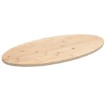 Vidaxl dessus de table 90x45x25 cm bois de pin massif ovale 824325 Vidaxl dessus de table 90x45x25 cm bois de pin massif ovale 824325