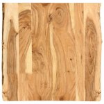 Vidaxl dessus de table bois dacacia massif 58x(50 - 60)x25 cm Vidaxl dessus de table bois dacacia massif 58x(50 - 60)x25 cm