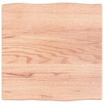 Vidaxl dessus de table bois chne massif trait bordure assortie 363926