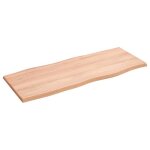 Vidaxl dessus de table bois chne massif trait bordure assortie 363947