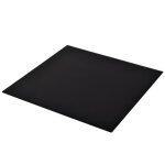 Vidaxl dessus de table carr verre tremp 800 x 800 mm