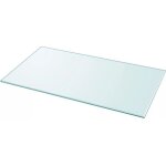 Dessus de table - vidaxl - rectangulaire - verre trempé - 1200 x 650 mm - transparent Dessus de table - vidaxl - rectangulaire - verre trempé - 1200 x 650 mm - transparent
