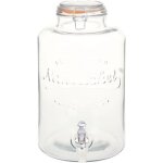 Vidaxl distributeur deau xxl avec robinet transparent 8 l verre Vidaxl distributeur deau xxl avec robinet transparent 8 l verre