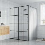 Vidaxl ecran de douche cabine de douche paroi de douche cloison de douche salle de bain maison intérieur ... Vidaxl ecran de douche cabine de douche paroi de douche cloison de douche salle de bain maison intérieur ...