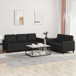 Vidaxl ensemble de canapés avec coussins 2 pcs canapés avec accoudoirs et dossier ensemble de meubles ... Vidaxl ensemble de canapés avec coussins 2 pcs canapés avec accoudoirs et dossier ensemble de meubles ...