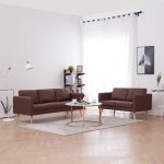 Vidaxl ensemble de canapé 2 pcs mobilier de salon meuble de salon canapé - lit sofa de salon maison salle ... Vidaxl ensemble de canapé 2 pcs mobilier de salon meuble de salon canapé - lit sofa de salon maison salle ...
