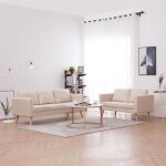 Vidaxl ensemble de canap� 2 pcs mobilier de salon meuble de salon canap� - lit sofa de salon maison salle ...