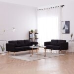 Vidaxl ensemble de canap 2 pcs mobilier de salon meuble de salon canap - lit sofa de salon maison salle ...