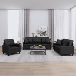 Vidaxl ensemble de canapés avec coussins 3 pcs canapés avec accoudoirs et dossier ensemble de meubles ... Vidaxl ensemble de canapés avec coussins 3 pcs canapés avec accoudoirs et dossier ensemble de meubles ...