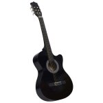 Vidaxl guitare classique dcoupe western 6 cordes instrument dapprentissage instrument de musique musicien ...