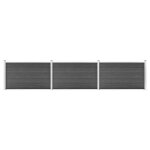 Vidaxl ensemble de panneau de clture barrire de jardin mur de clture bordure de balcon patio terrasse ...