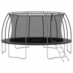 Vidaxl ensemble de trampoline rond trampoline de jardin extérieur arrière - cour housse de pluie echelle ... Vidaxl ensemble de trampoline rond trampoline de jardin extérieur arrière - cour housse de pluie echelle ...