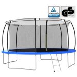 Trampoline rond 460x80 cm 150 kg - vidaxl - mixte - bleu - adulte Trampoline rond 460x80 cm 150 kg - vidaxl - mixte - bleu - adulte