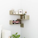 Vidaxl �tag�re dangle murale ch�ne sonoma 40x40x50 cm bois ing�nierie 807229