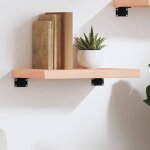 Vidaxl �tag�re murale 40x30x4 cm bois de ch�ne massif non trait� 363507