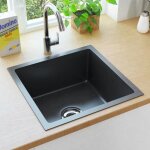 Vidaxl evier de cuisine fait  la main evier encastr evier rectangulaire vier  vasque maison intrieur ...