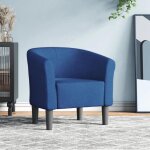 Vidaxl fauteuil cabriolet chaise avec accoudoirs canap� avec dossier si�ge rembourr� meuble de salon ...