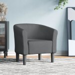 Vidaxl fauteuil cabriolet chaise avec accoudoirs canap� avec dossier si�ge rembourr� meuble de salon ...
