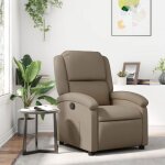Vidaxl fauteuil inclinable chaise de relaxation avec dossier et repose - pied si�ge inclinable fauteuil ...