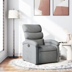 Vidaxl fauteuil inclinable chaise de relaxation avec dossier si�ge avec repose - pied fauteuil tv de ...