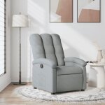 Vidaxl fauteuil inclinable chaise de relaxation avec dossier sige avec repose - pied fauteuil tv de ...