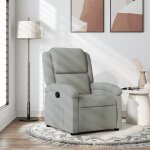 Vidaxl fauteuil inclinable chaise de relaxation avec dossier et repose - pied sige inclinable fauteuil ...