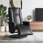 Vidaxl fauteuil inclinable de massage repose - pieds chaise de relaxation avec dossier siège avec accoudoirs ... Vidaxl fauteuil inclinable de massage repose - pieds chaise de relaxation avec dossier siège avec accoudoirs ...