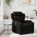 Vidaxl fauteuil inclinable chaise de relaxation avec porte - gobelets si�ge avec dossier et accoudoirs ...
