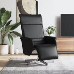 Vidaxl fauteuil inclinable avec repose - pieds chaise de relaxation avec dossier si�ge avec accoudoirs ...
