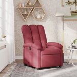 Vidaxl fauteuil inclinable chaise de relaxation avec dossier si�ge avec repose - pied fauteuil tv de ...