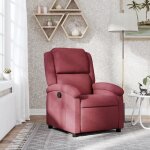 Vidaxl fauteuil inclinable chaise de relaxation avec dossier et repose - pied si�ge inclinable fauteuil ...