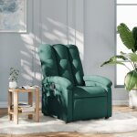 Vidaxl fauteuil inclinable chaise de relaxation avec dossier si�ge avec repose - pied fauteuil tv de ...
