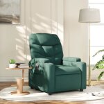 Vidaxl fauteuil inclinable chaise de relaxation avec porte - gobelets si�ge avec dossier et accoudoirs ...