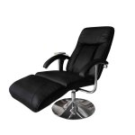 Fauteuil de massage vidaxl noir - 10 n?uds de massage - ergonomique - traitement thermique