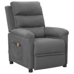 Vidaxl fauteuil de massage siège inclinable avec dossier et repose - pied réglables chaise de salle de ... Vidaxl fauteuil de massage siège inclinable avec dossier et repose - pied réglables chaise de salle de ...