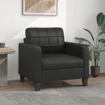 Vidaxl fauteuil noir 60 cm similicuir fauteuil fauteuil de baignoire fauteuil club canapé canapé confortable ... Vidaxl fauteuil noir 60 cm similicuir fauteuil fauteuil de baignoire fauteuil club canapé canapé confortable ...