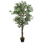 Vidaxl ficus artificiel 1008 feuilles 180 cm vert 359028 Vidaxl ficus artificiel 1008 feuilles 180 cm vert 359028
